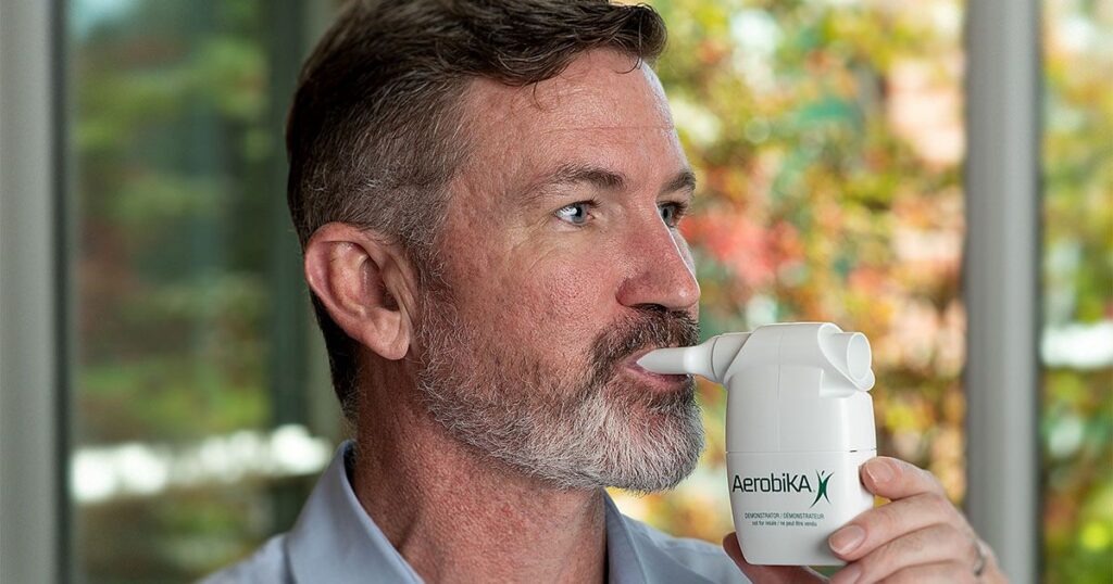 aerobika device how to use